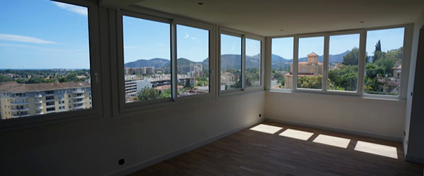 Immeuble réhabilité à Mandelieu